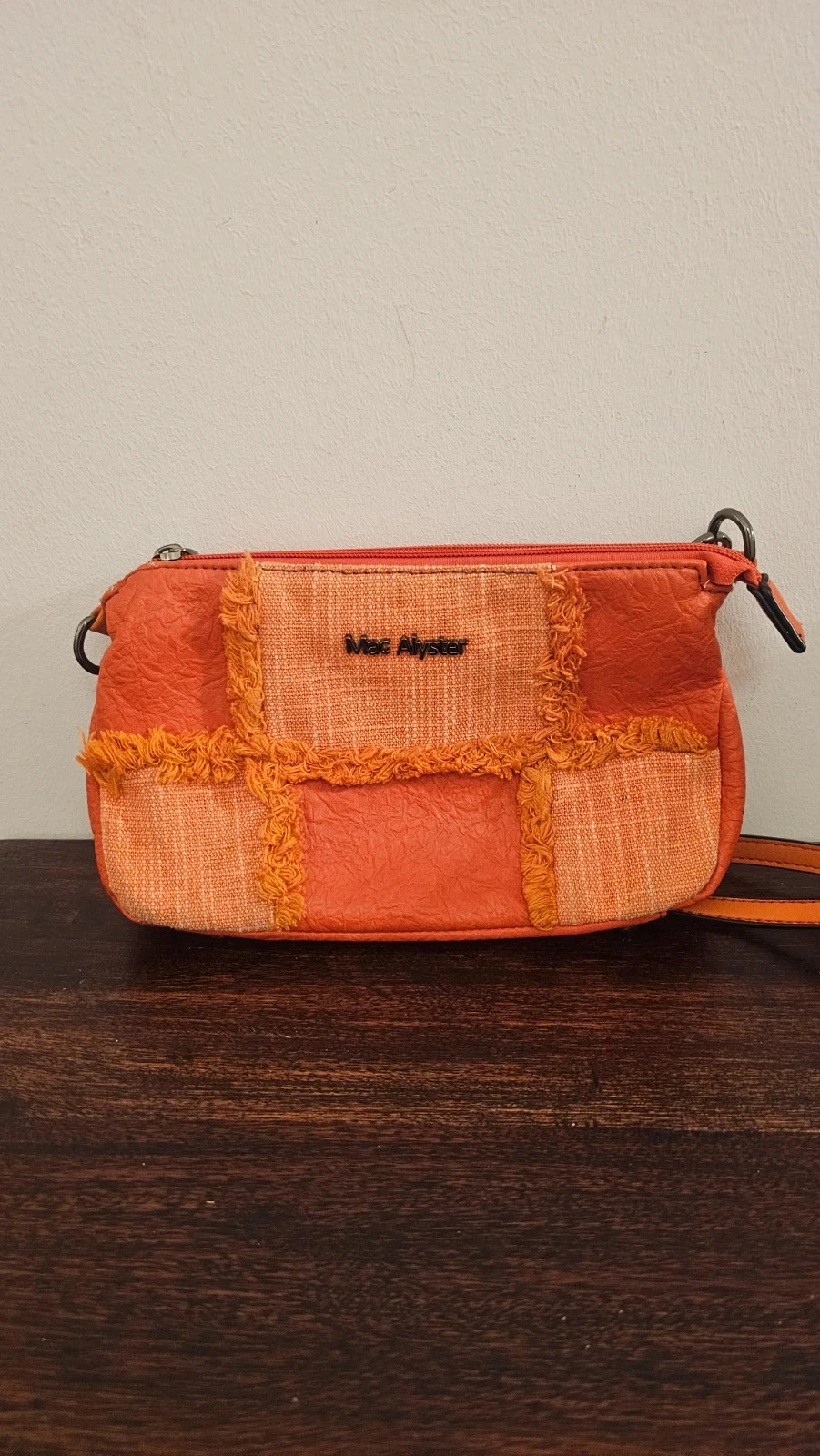 Sac bandoulière orange Mac Alyster – photo 2